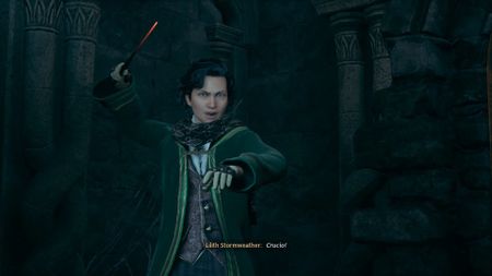 Hogwarts Legacy casting crucio