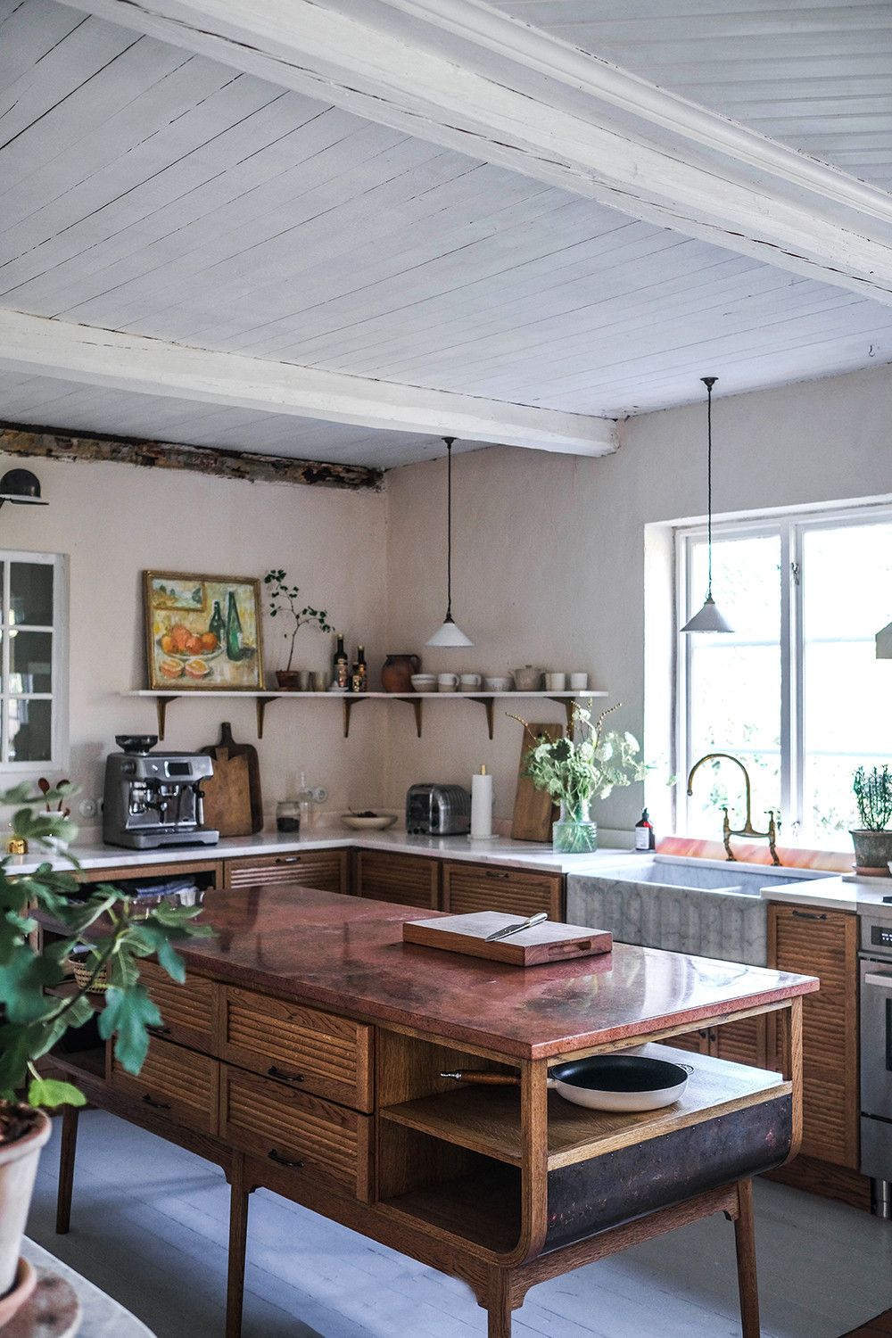 Rustic Haberdashers kitchen by deVOL