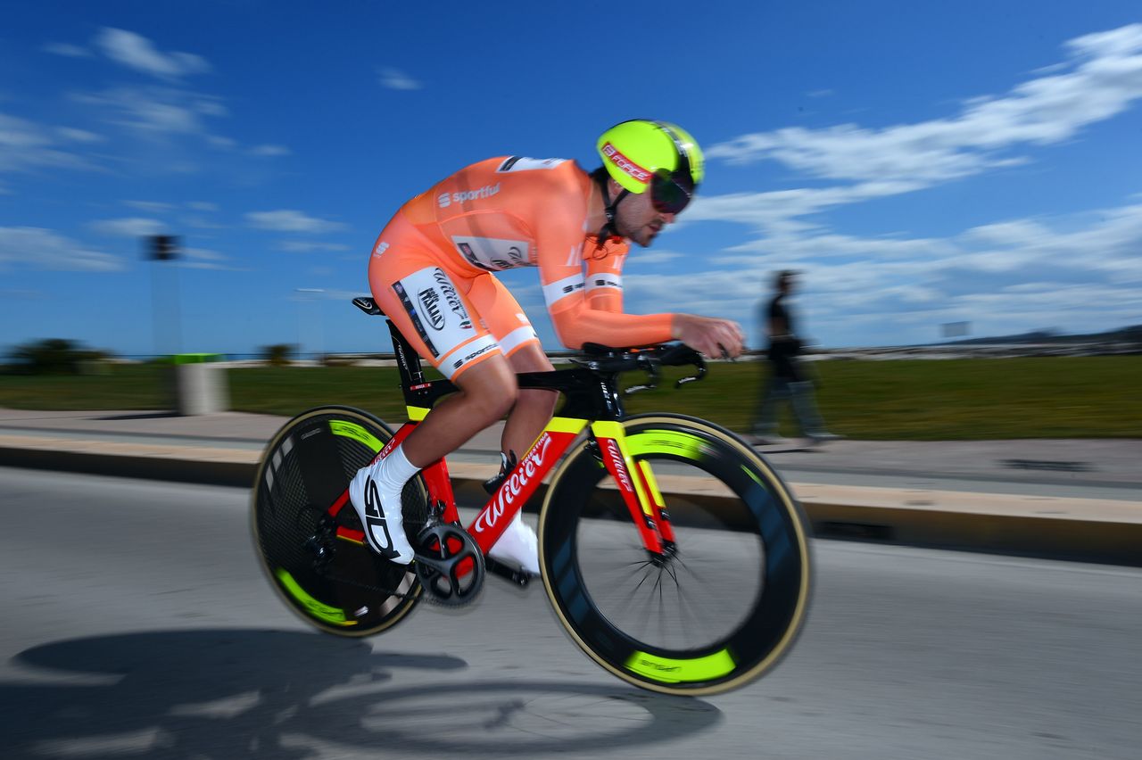Sprint leader Jacopo Mosca (Wilier Triestina)