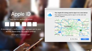 Apple two-factor authentication