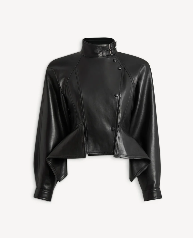 Balmain, Lambskin Signature Jacket