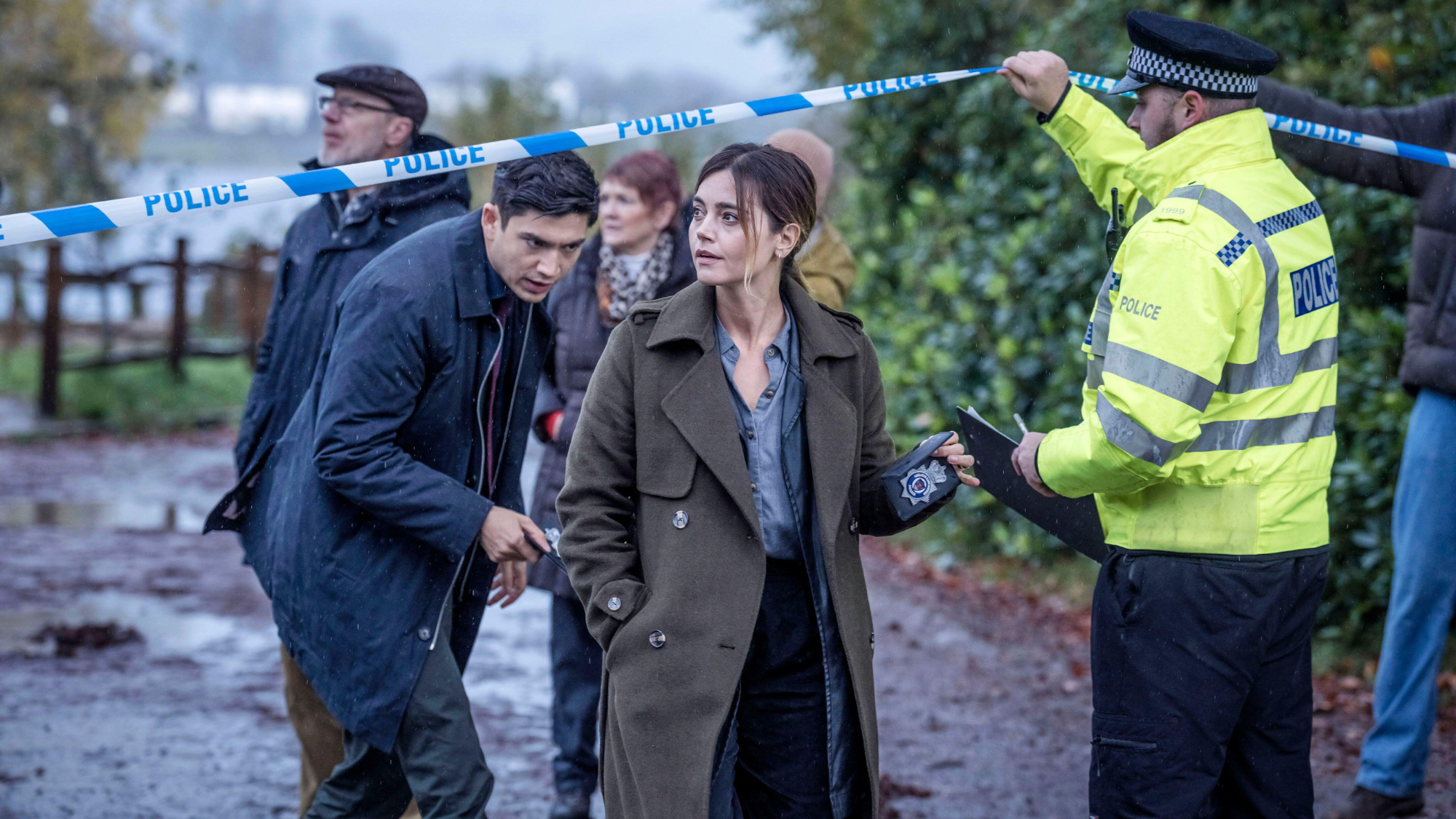 Jenna Coleman in The Jetty. 