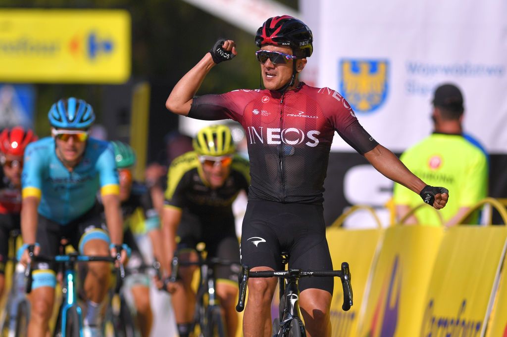 Richard Carapaz (Team Ineos) wins stage 3 of the 2020 Tour de Pologne