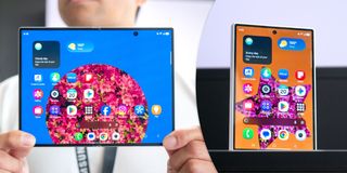 Samsung Galaxy Z Fold 8 open and closed