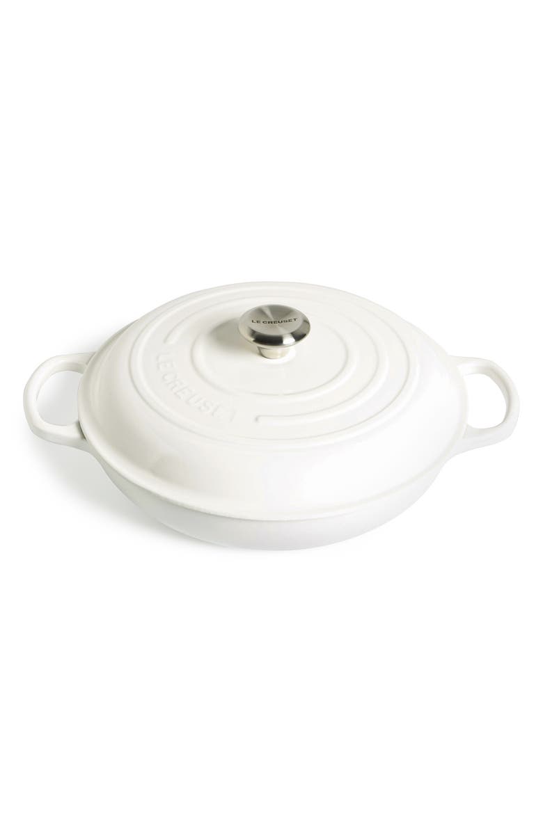 Signature 5 Quart Enameled Cast Iron Braiser