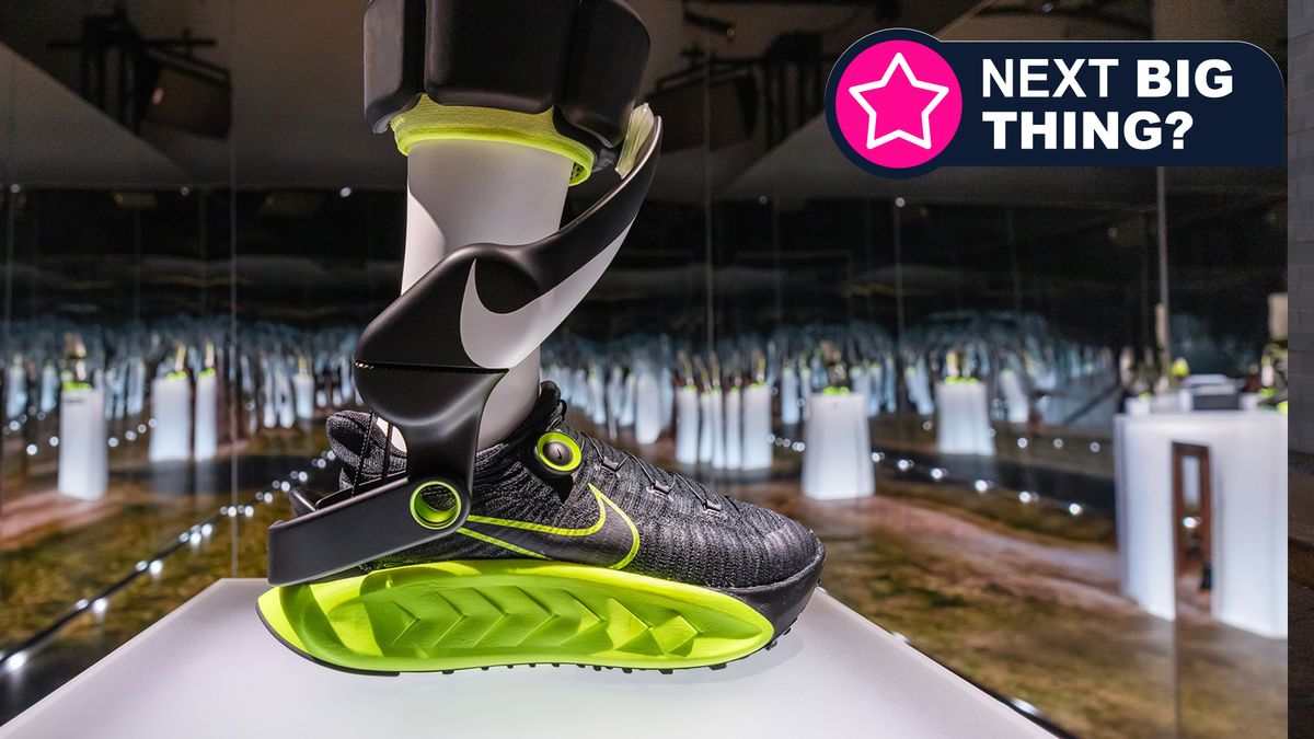 Fancy an e-bike for your feet? These radical Nike robo-shoes are the world's first 'powered footwear'