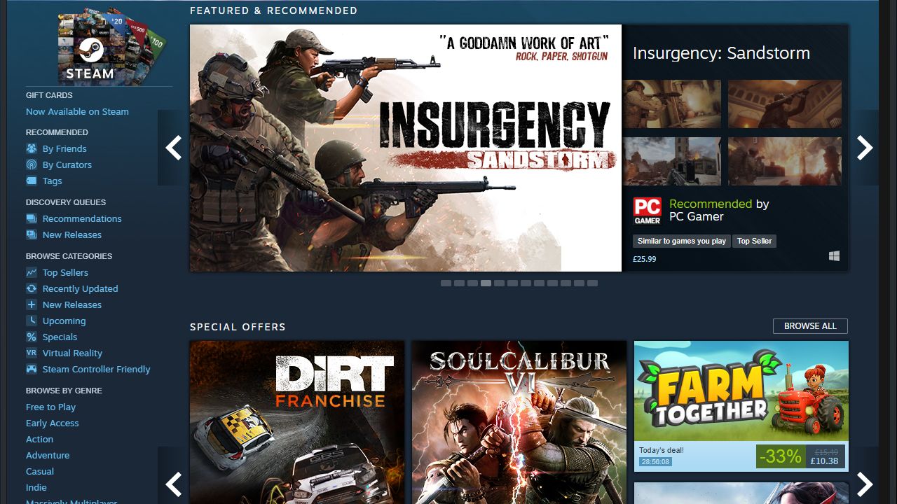 Steam is finally fixing its games algorithm, as Epic Games Store looms ...