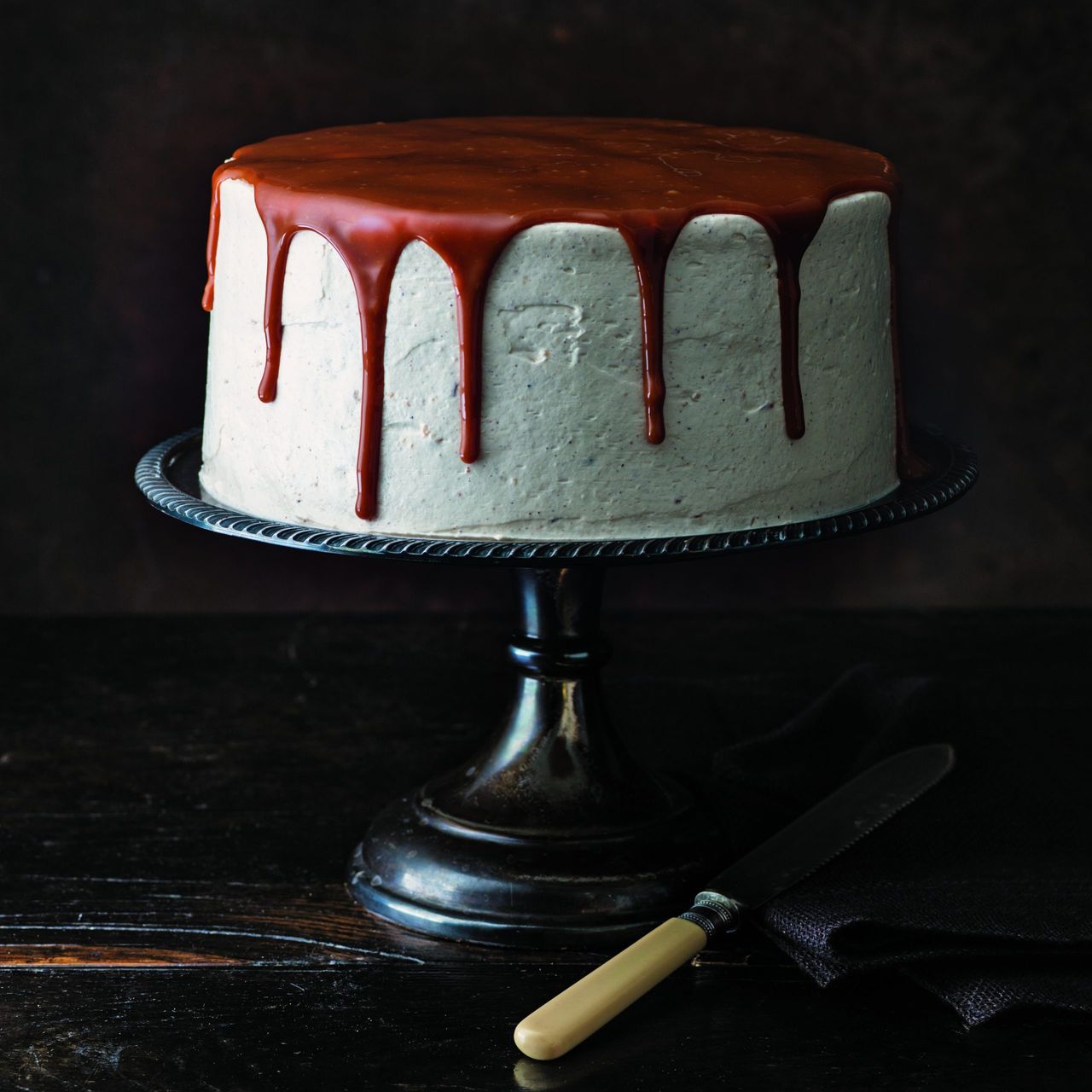 Salted caramel and Hazelnut Cake