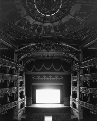 Teatro Carignano, Turin, 2016, by Hiroshi Sugimoto, 2016. Courtesy of the artist and Marian Goodman Gallery