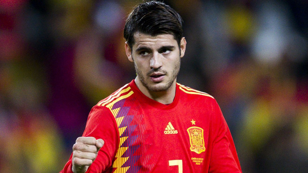 Spain 2018 World Cup squad Alvaro Morata