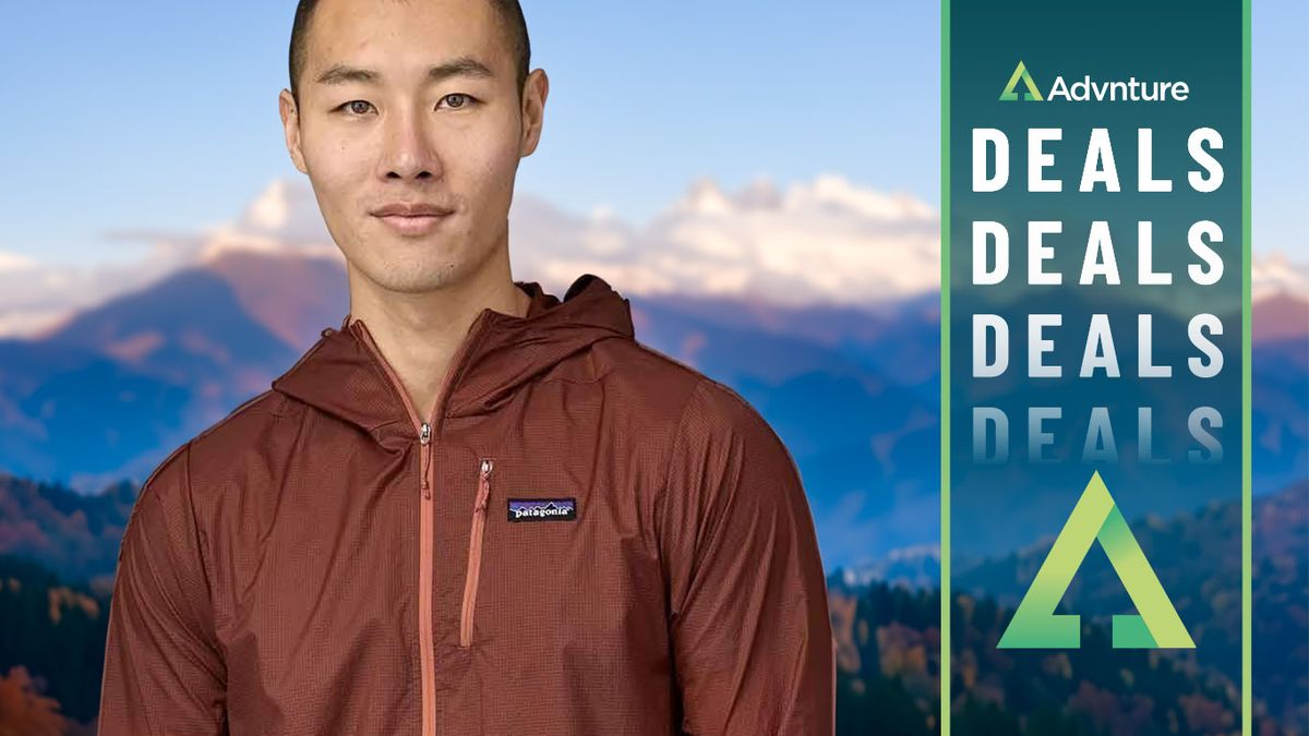 The Patagonia Houdini jacket is perfect for spring, and just £65 at Alpinetrek today