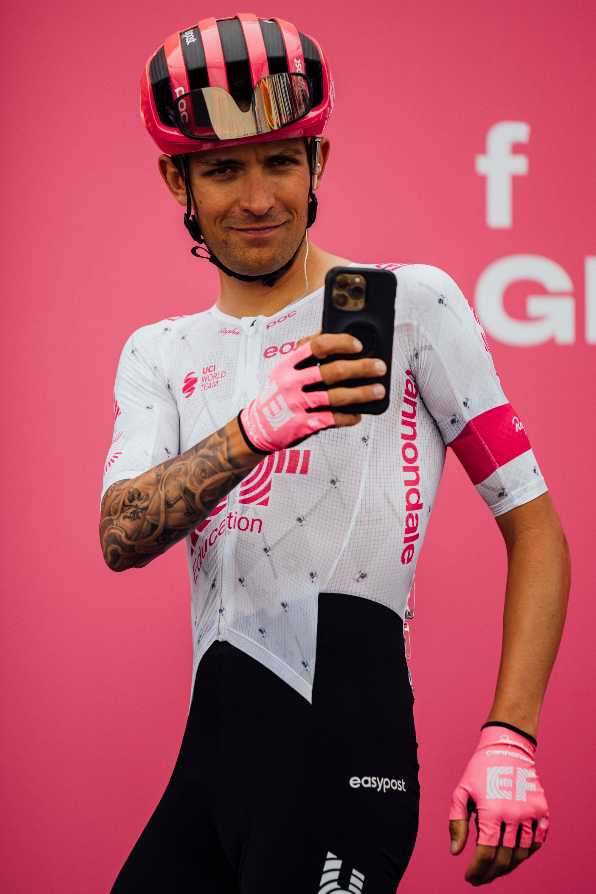 Close up of bike tech found at the Giro d'Italia 2025