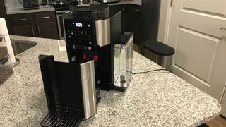 De'Longhi TrueBrew with all components on view