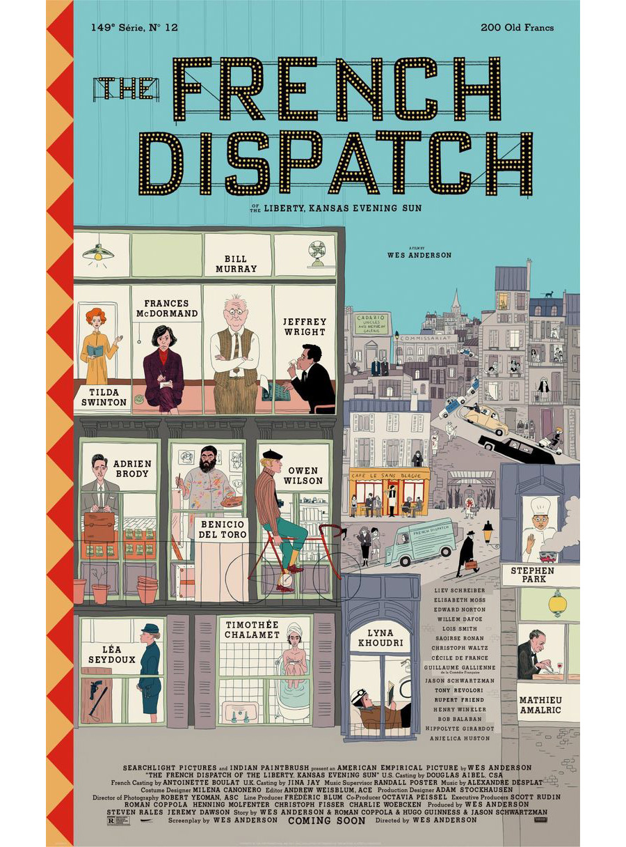 The French Dispatch Poster Is A Meticulous Masterpiece Creative Bloq