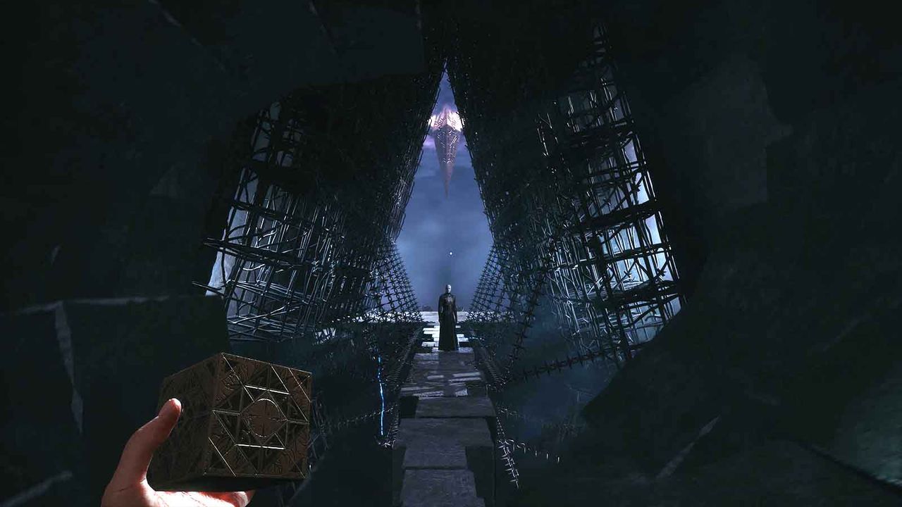 Screens from a horror game
