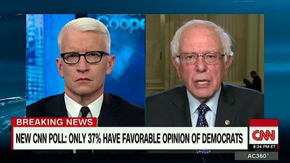 Bernie Sanders is over the "rigged" primary argument