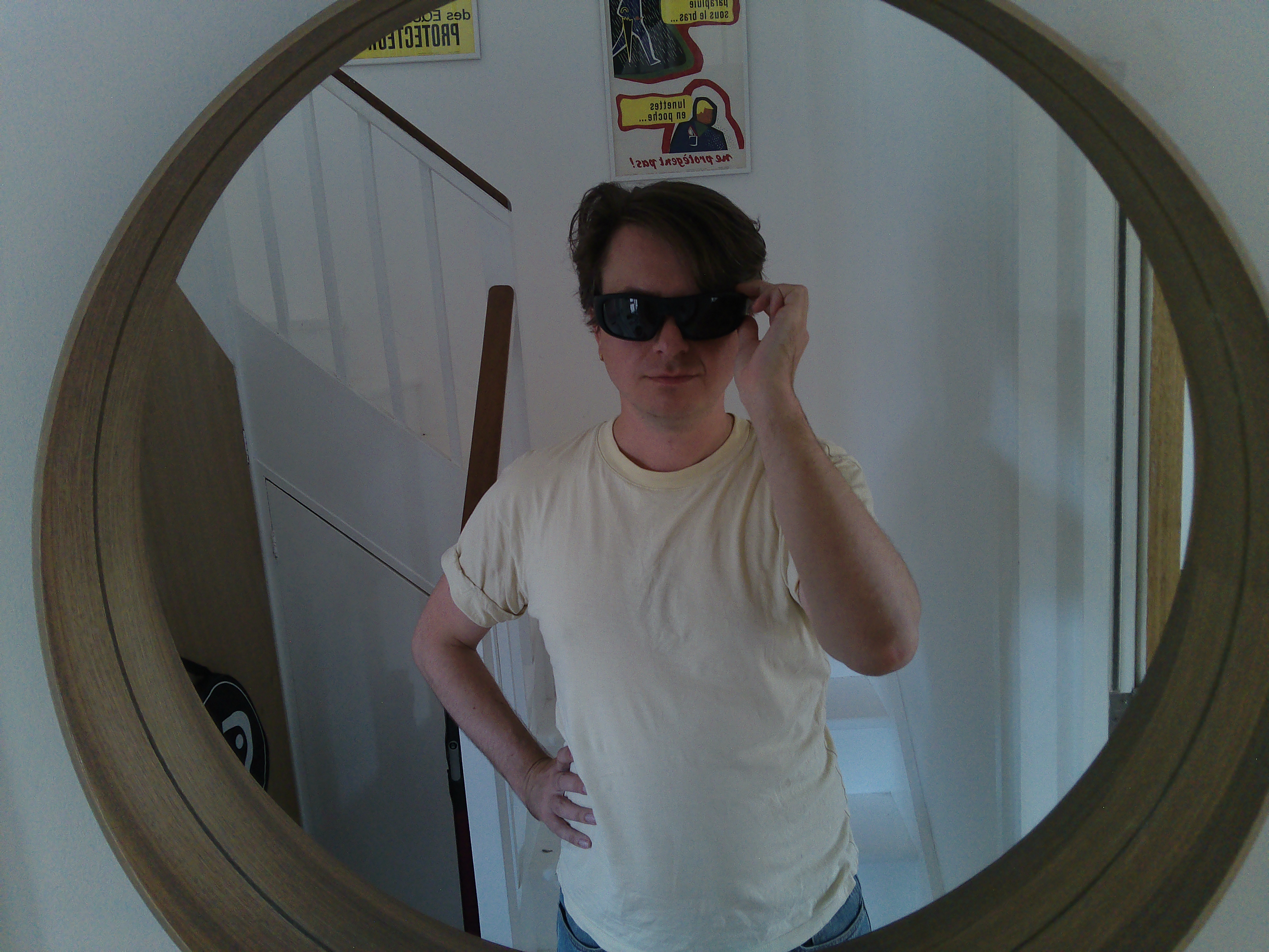 Sample image captured with iVue The Glide camera glasses