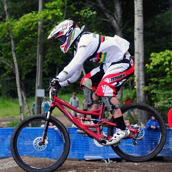 World Champion Rafael Alvarez de Lara Lucas (Specialized Factory Racing) in second place