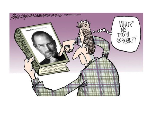 The Steve Jobs book mystifies