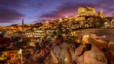 Argos in Cappadocia at night