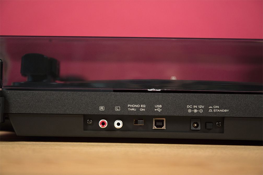 There&rsquo;s a switchable phono preamp in the TN100.
