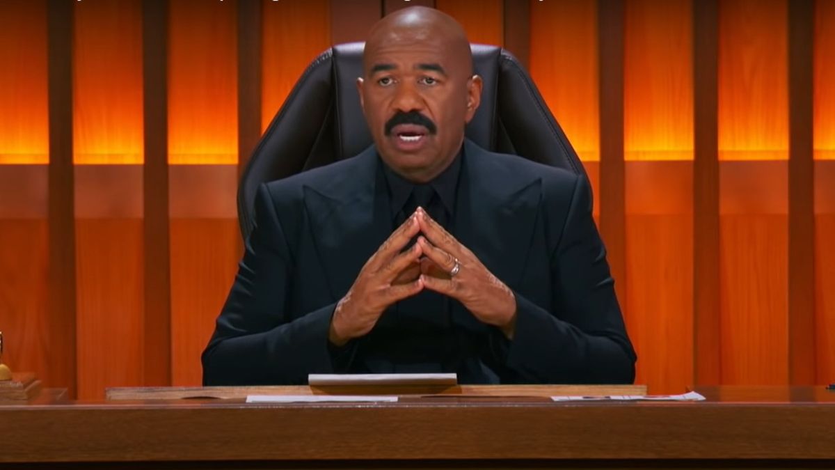 screenshot from Judge Steve Harvey