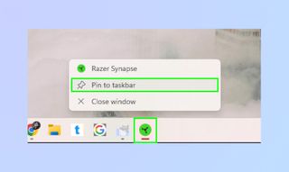 Windows 11 taskbas