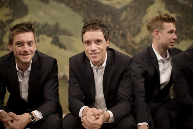 Sylvain Chavanel leads the IAM Cycling team