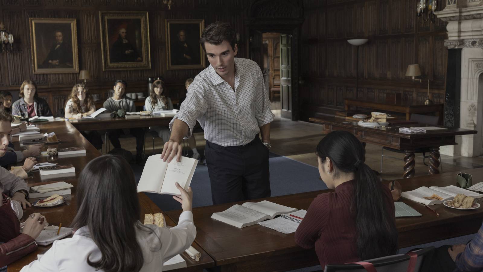 Corey Mylchreest in My Oxford Year on Netflix.