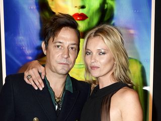 Kate Moss at a private viewing of her auction at Christie's