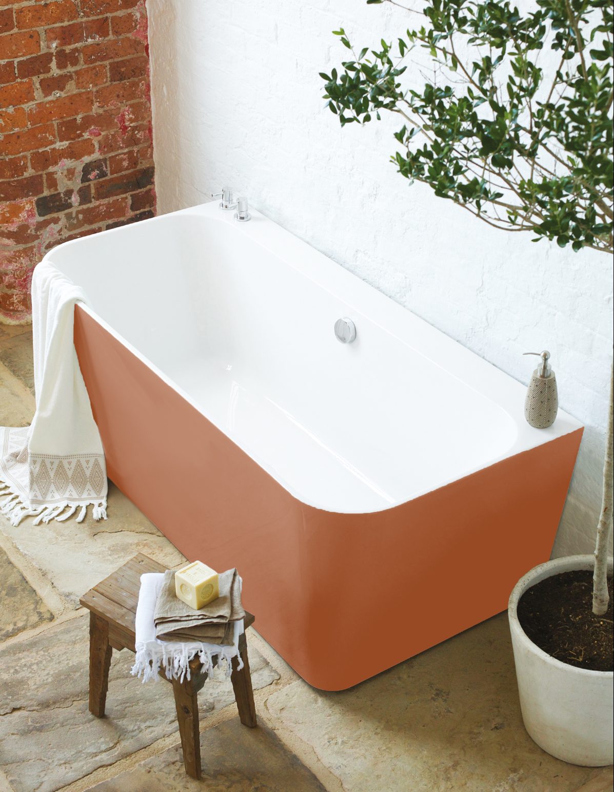 Beautiful baths: the latest colours and finishes