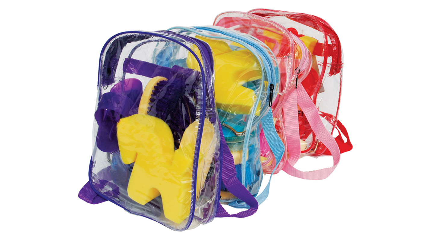 Rhinegold horse grooming kit gift set for children