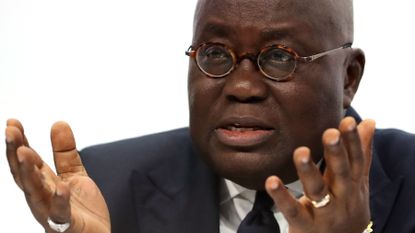 Ghanaian President Nana Addo Dankwa Akufo-Addo