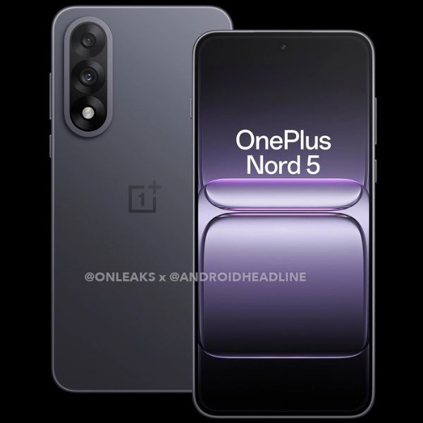 OnePlus Nord 5 leaked render