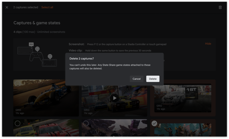 Goolge Stadia Captures Bulk Selection