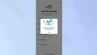 Security Checkup Activity