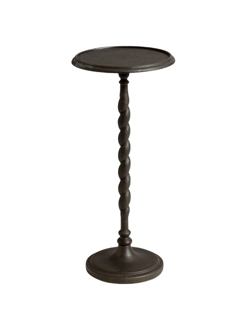 Blaine Round Metal Drink Table (10")