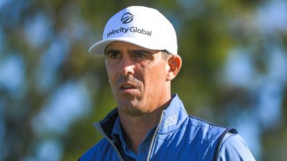 Billy Horschel competes at the 2022 Farmers Insurance Open