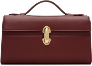 Burgundy Symmetry Pochette Bag