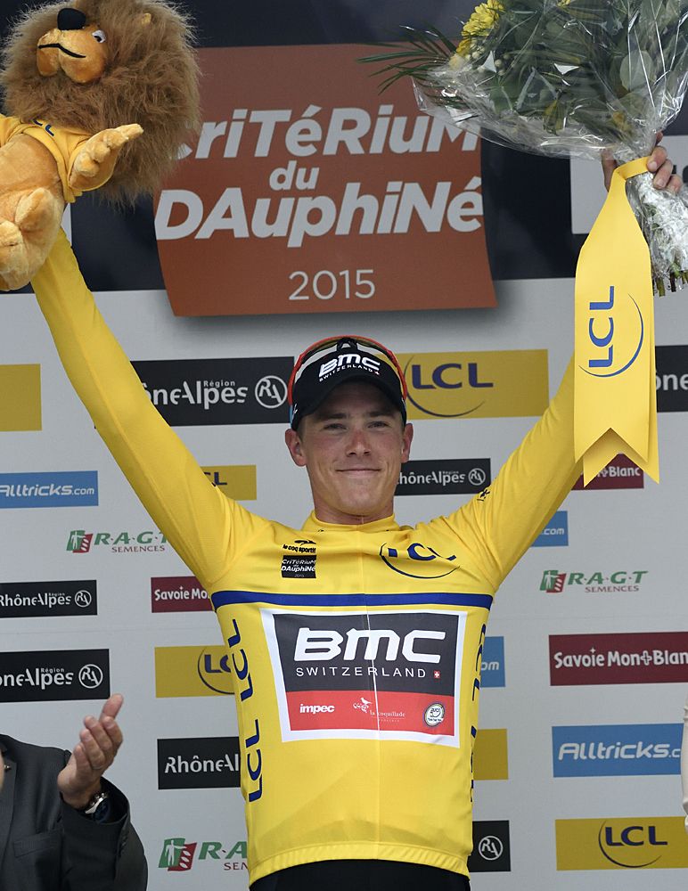 Rohan Dennis (BMC) stays in the overall race lead after stage 4