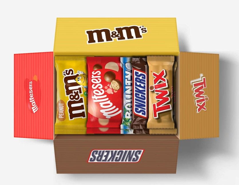 Mars variety box at Amazon