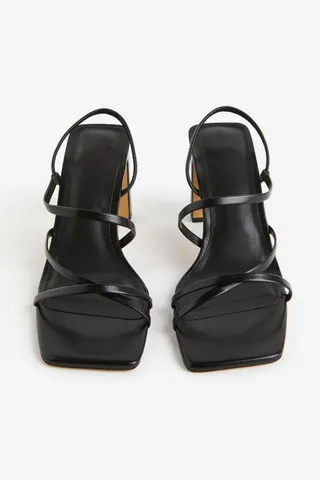 Block-Heeled Sandals