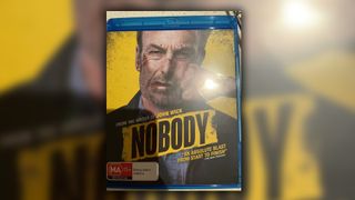 The DVD cover for Nobody movie