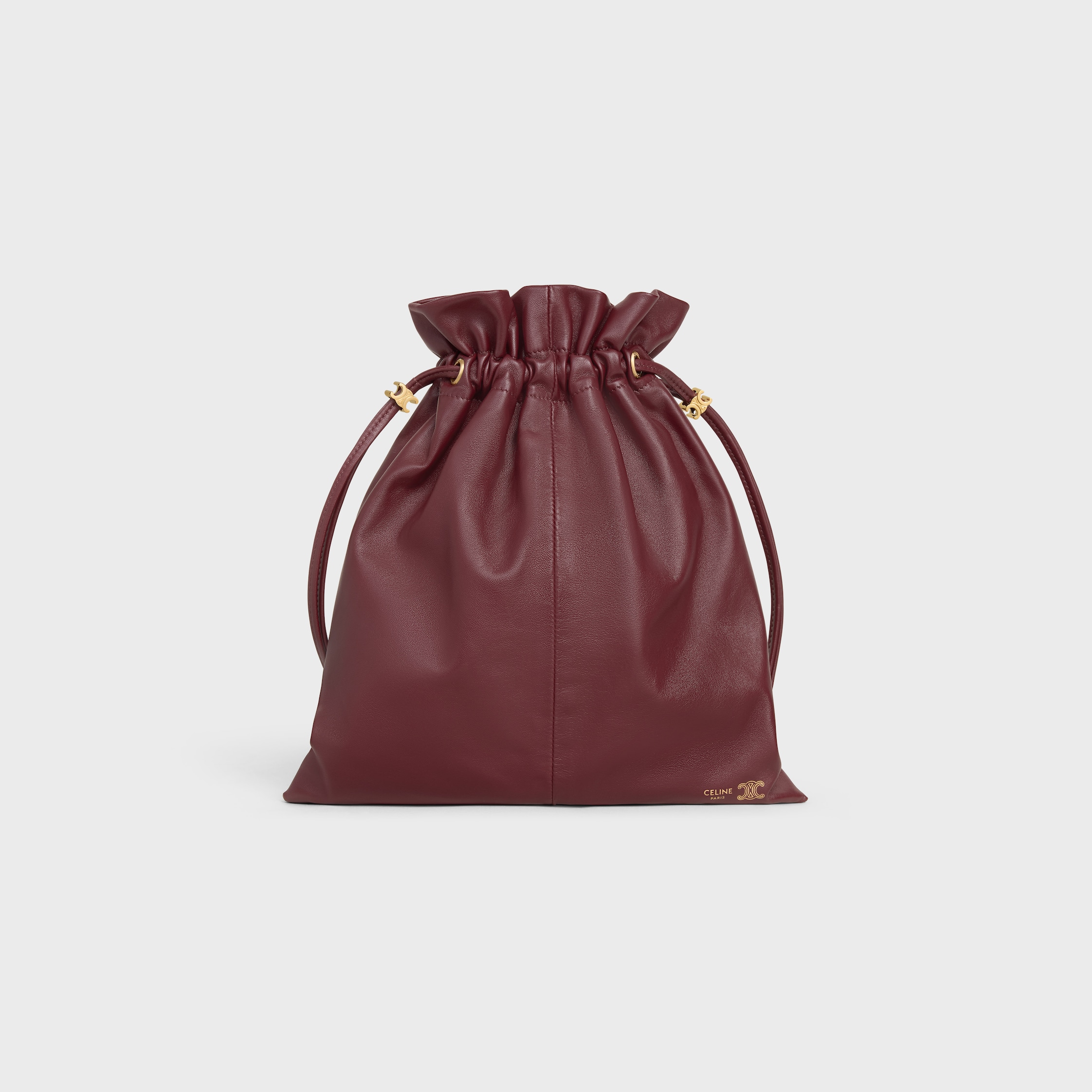 Small Crystal Pouch in Lambskin