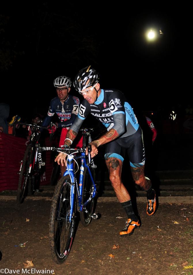 Ben Berden (Raleigh Clement) chasing the Cannondale boys