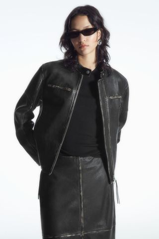 Leather Moto Jacket