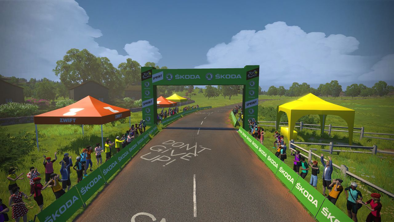 Zwift Tour de France Stage 3