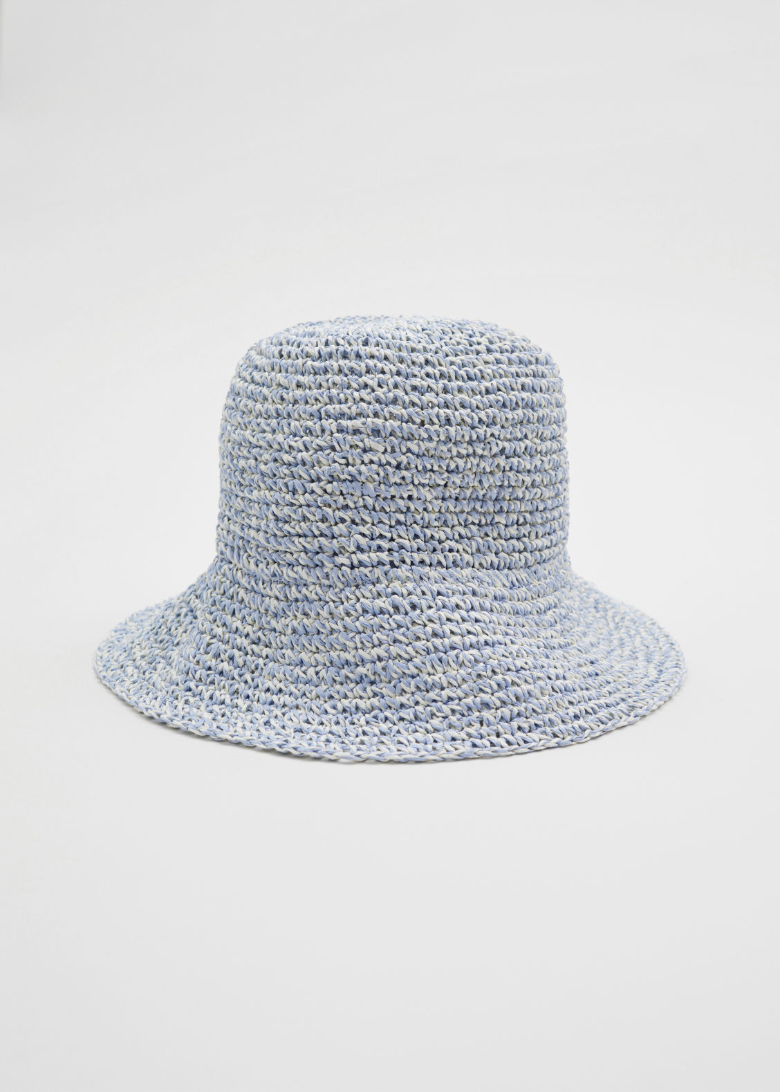 Straw Crochet Bucket Hat