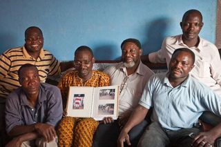 Old-timers of Beninese cycling gather to share stories of the glory days.