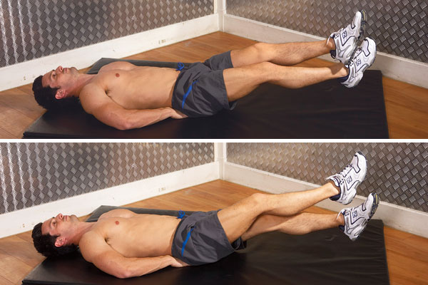 Lying criss-cross